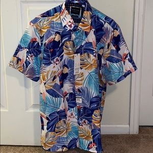 Silver stone Hawaiian shirt
